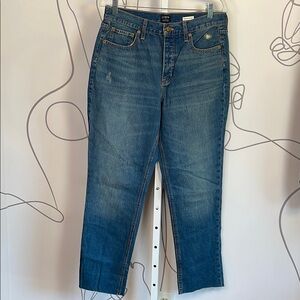 J. Crew High-Rise Straight Denim Jeans size 29